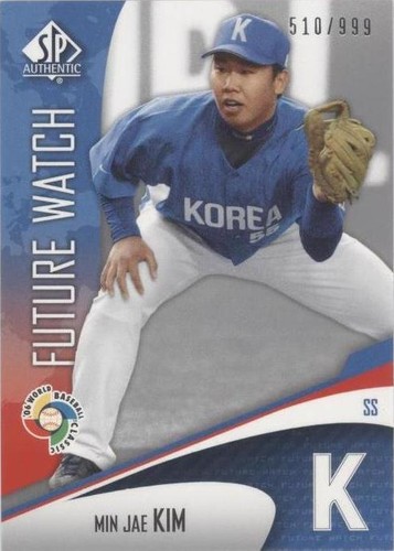 2006 SP Authentic - Min-Jae Kim #WBC-69