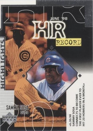 1999 Upper Deck - Sammy Sosa #255