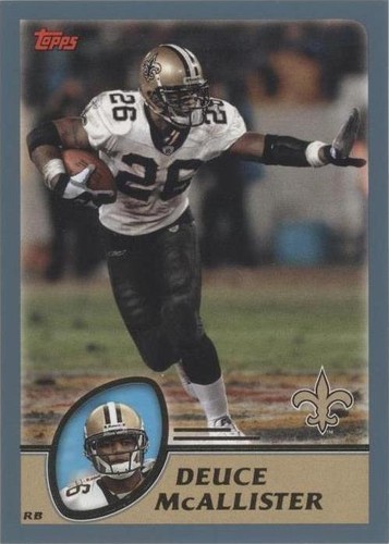 2003 Topps Deuce McAllister #40
