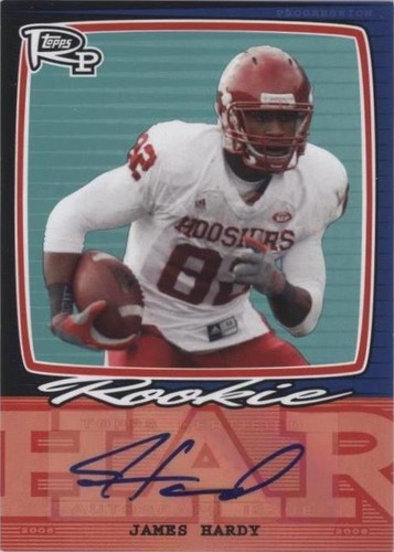 2008 Topps Rookie Progression James Hardy #PSS-JH