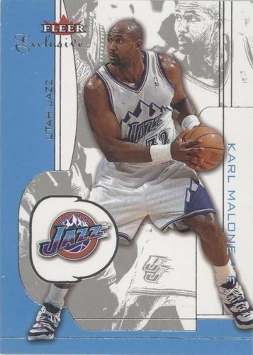 2001-02 Fleer Exclusive - Karl Malone #48