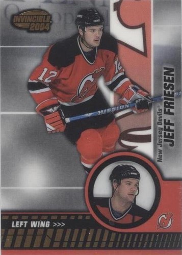 2003-04 Pacific Invincible - Jeff Friesen #57