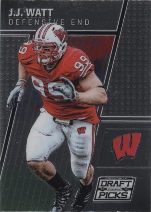 2016 Panini Prizm Collegiate Draft Picks J.J. Watt #43