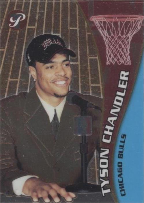 2001-02 Topps Pristine - Тайсон Чендлер No63