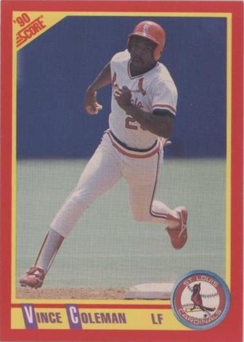 1990 Score - Vince Coleman #260