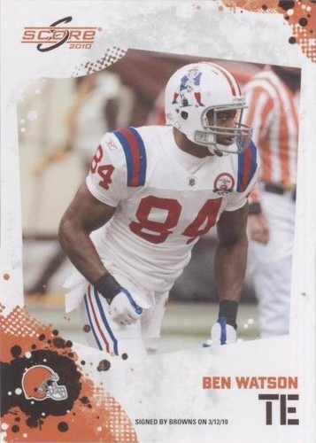 2010 Score Ben Watson #169