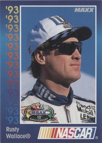 1998 Upper Deck Maxx 10th Anniversary - Rusty Wallace #123