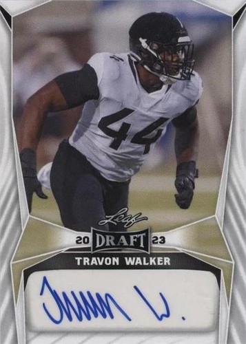 2023 Leaf Draft Travon Walker #BA-TW3
