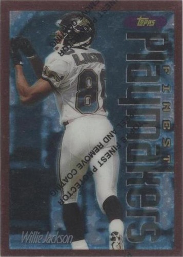 1996 Topps Finest Willie Jackson #122