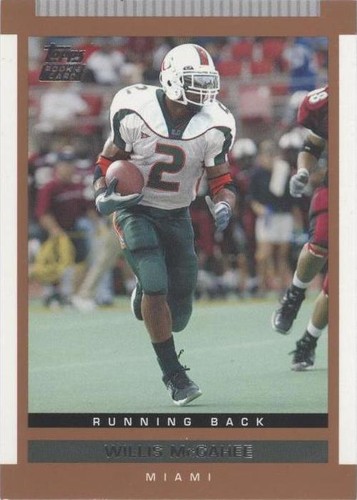 2003 Topps Draft Picks & Prospects Willis McGahee #140
