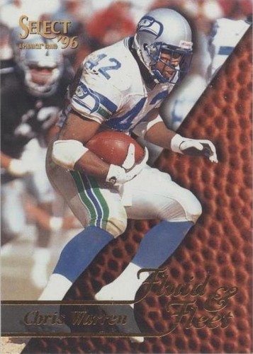 1996 Select Chris Warren #189