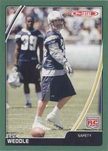 2007 Topps Total Eric Weddle #544