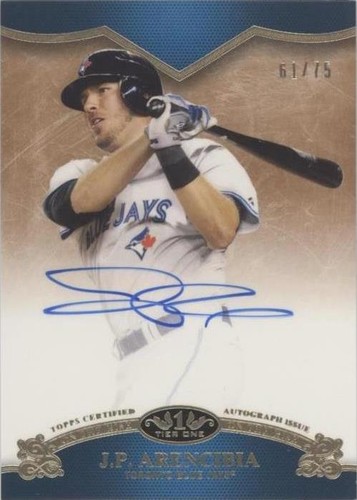 2012 Topps Tier One - J.P. Arencibia #OR-JA