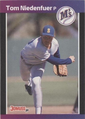 1989 Donruss Traded - Tom Niedenfuer #T-54