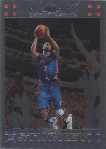 2007-08 Topps Chrome - Rodney Stuckey #114