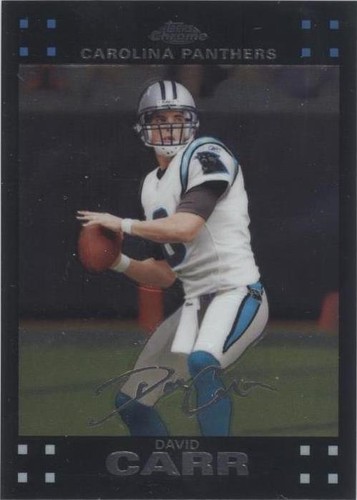 2007 Topps Chrome David Carr #TC59