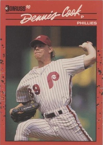 1990 Donruss - Dennis Cook #193