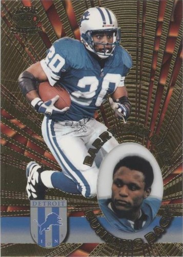 1996 Pacific Invincible Barry Sanders #I-49