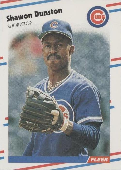 Fleer 1988 - Shawon Dunston #419