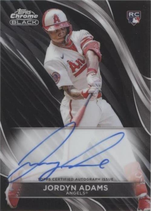 2024 Topps Chrome Black - Jordyn Adams #CBA-JAD