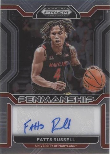 2022-23 Panini Prizm Draft Picks - Fatts Russell #CP-FAT