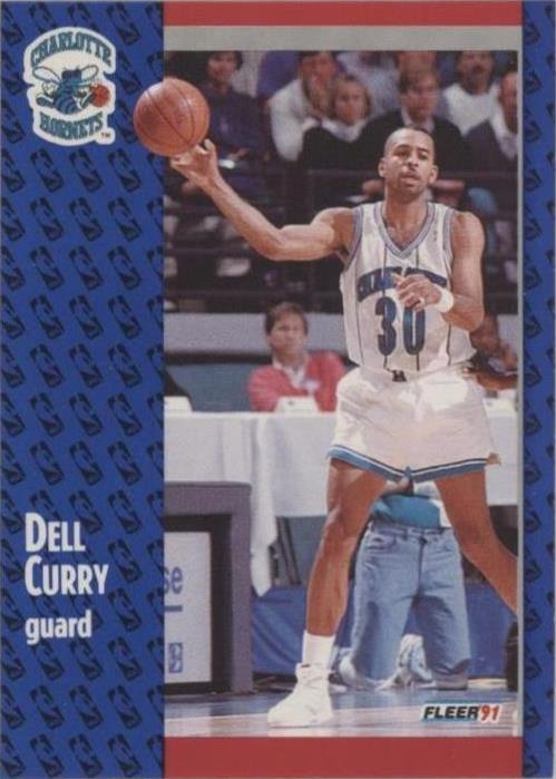 Fleer 1991-92 - Dell Curry #19