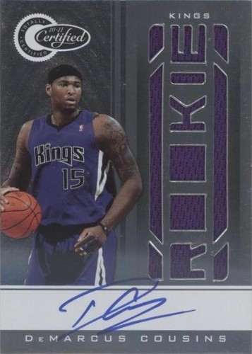 2010-11 Totally Certified - DeMarcus Cousins #152