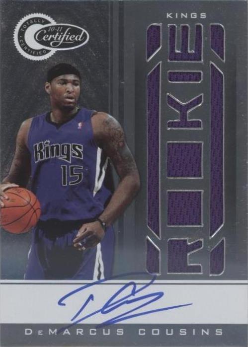 2010-11 Полностью сертифицированный - DeMarcus Cousins #152
