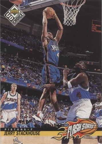 1998-99 Upper Deck UD Choice - Jerry Stackhouse #163
