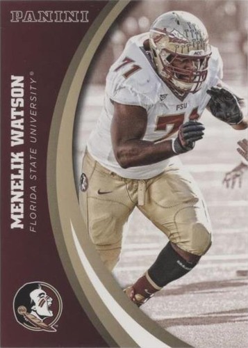 2015 Panini Florida State Seminoles Menelik Watson #40
