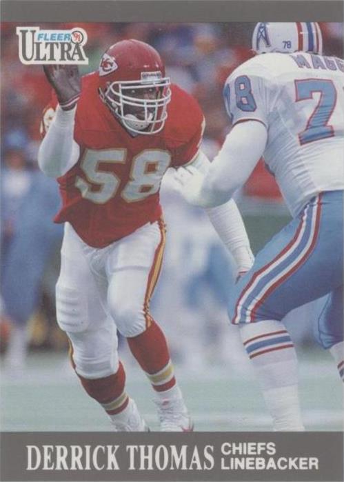 1991 Fleer Ultra Derrick Thomas No72