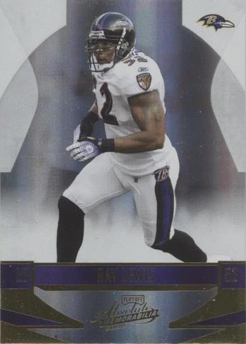 2008 Playoff Absolute Memorabilia Ray Lewis #14