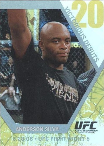 2009 Topps UFC Round 1 - Anderson Silva #VD1