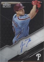 2020 Topps Chrome Black - J.T. Realmuto #CBA-JR