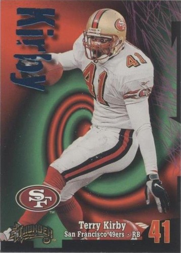 1998 Skybox Thunder Terry Kirby #46