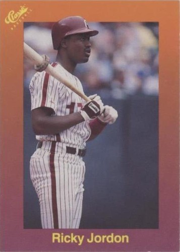 1989 Classic Update Orange Travel Edition - Ricky Jordan #129