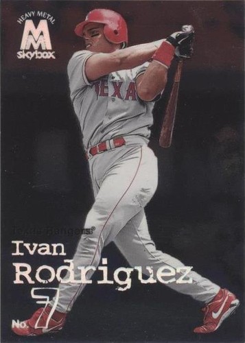1999 Skybox Molten Metal - Ivan Rodriguez #112