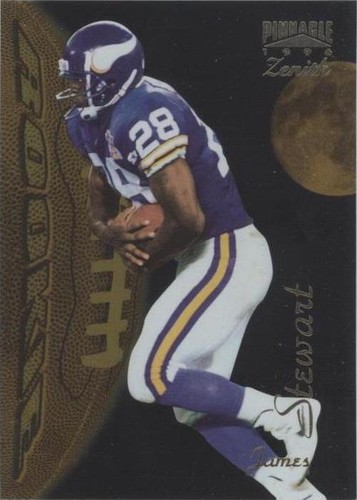 1996 Pinnacle Zenith James Stewart RC #z108 Jaguars | eBay