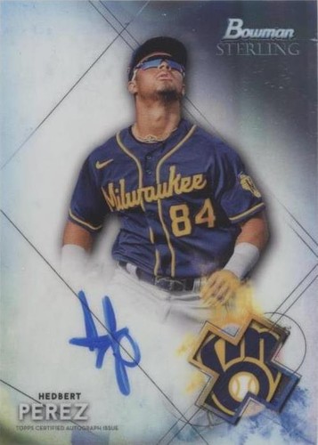 2021 Bowman Sterling - Hedbert Perez #BSPA-HP