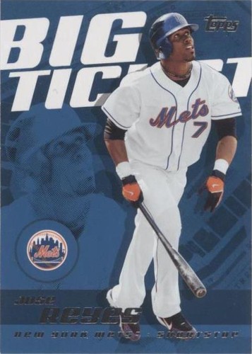 2009 Topps Ticket To Stardom - Jose Reyes #BT-7