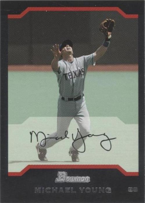 Bowman 2004 - Michael Young #124
