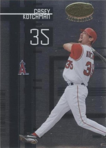 2005 Leaf Certified Materials - Casey Kotchman #25