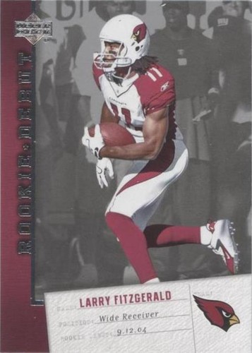 2006 Upper Deck Rookie Debut Larry Fitzgerald #2