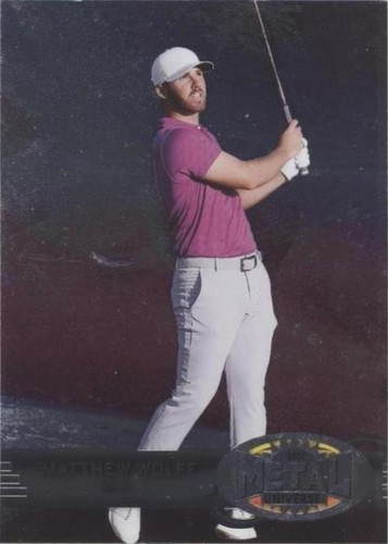 2021 Skybox Metal Universe Champions Golf Trading Cards