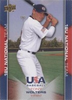 2009 Upper Deck USA Baseball Box Set - Tony Wolters #USA-42