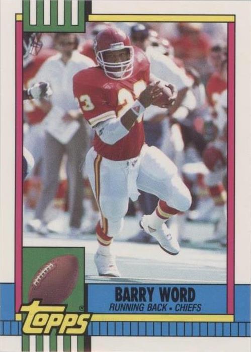 1990 Topps Traded Barry Word #68T