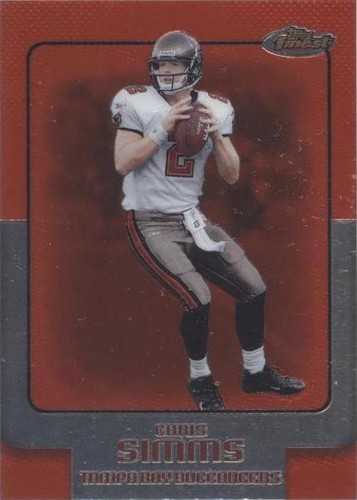 2006 Topps Finest Chris Simms #40