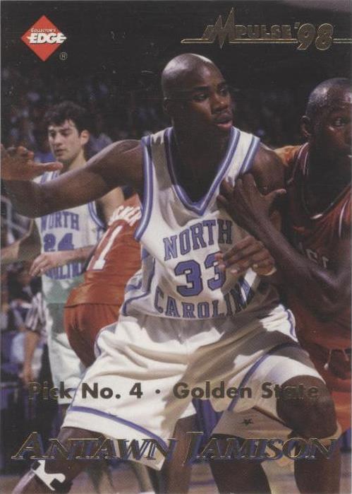 1998-99 Collector's Edge Impulse - Antawn Jamison/Tracy McGrady #54