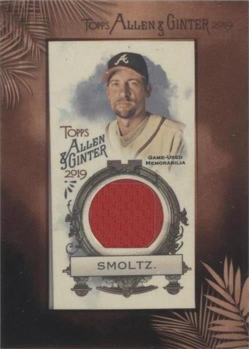 2019 Topps Allen & Ginter - John Smoltz #MFR-JS