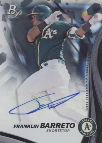 2017 Bowman Platinum - Franklin Barreto #TPA-FB